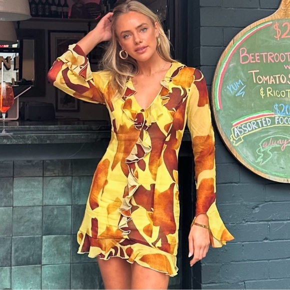 THE WOLF GANG Rhapsody Mini Dress NEW - Picture 13 of 16